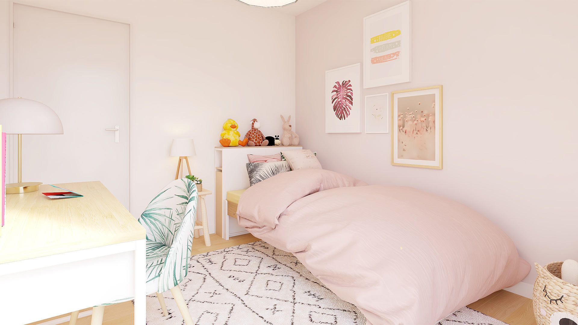 DEMATHIEU BARD IMMOBILIER - L'Écrin des Jardiniers - Appartements neufs & maisons individuelles neuves à Nancy - Vue intérieure logement type T4