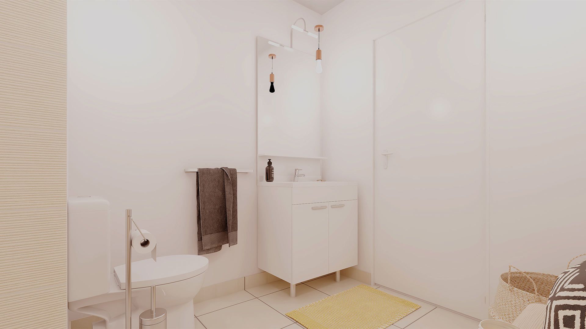 DEMATHIEU BARD IMMOBILIER - L'Écrin des Jardiniers - Appartements neufs & maisons individuelles neuves à Nancy - Vue intérieure logement type T2