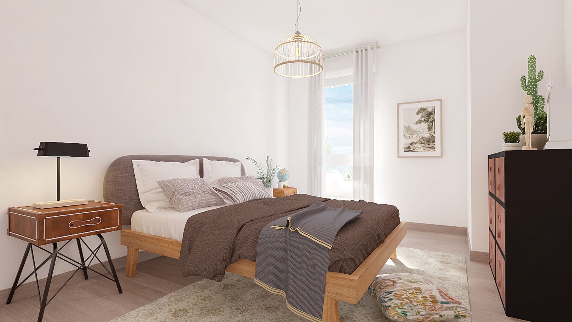 DEMATHIEU BARD IMMOBILIER - L'Écrin des Jardiniers - Appartements neufs & maisons individuelles neuves à Nancy - Vue intérieure logement type T3