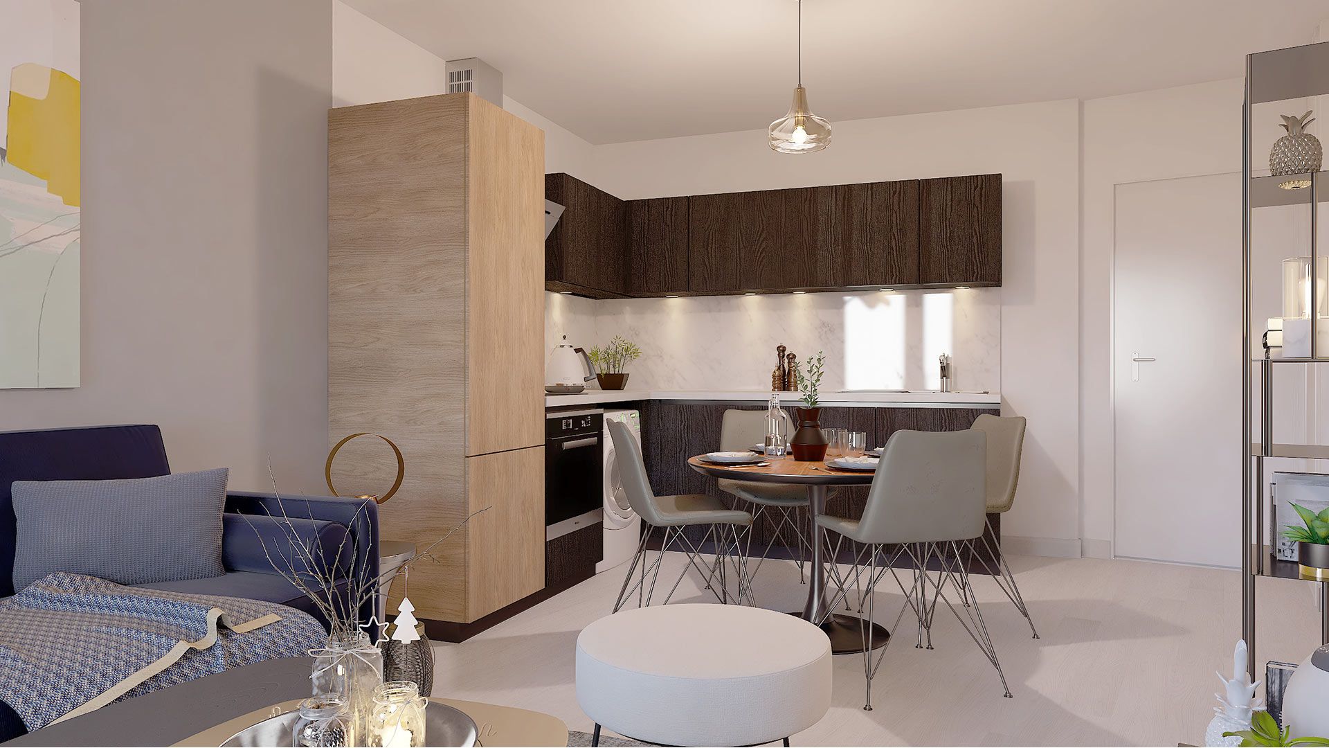 DEMATHIEU BARD IMMOBILIER - L'Écrin des Jardiniers - Appartements neufs & maisons individuelles neuves à Nancy - Vue intérieure logement type T5