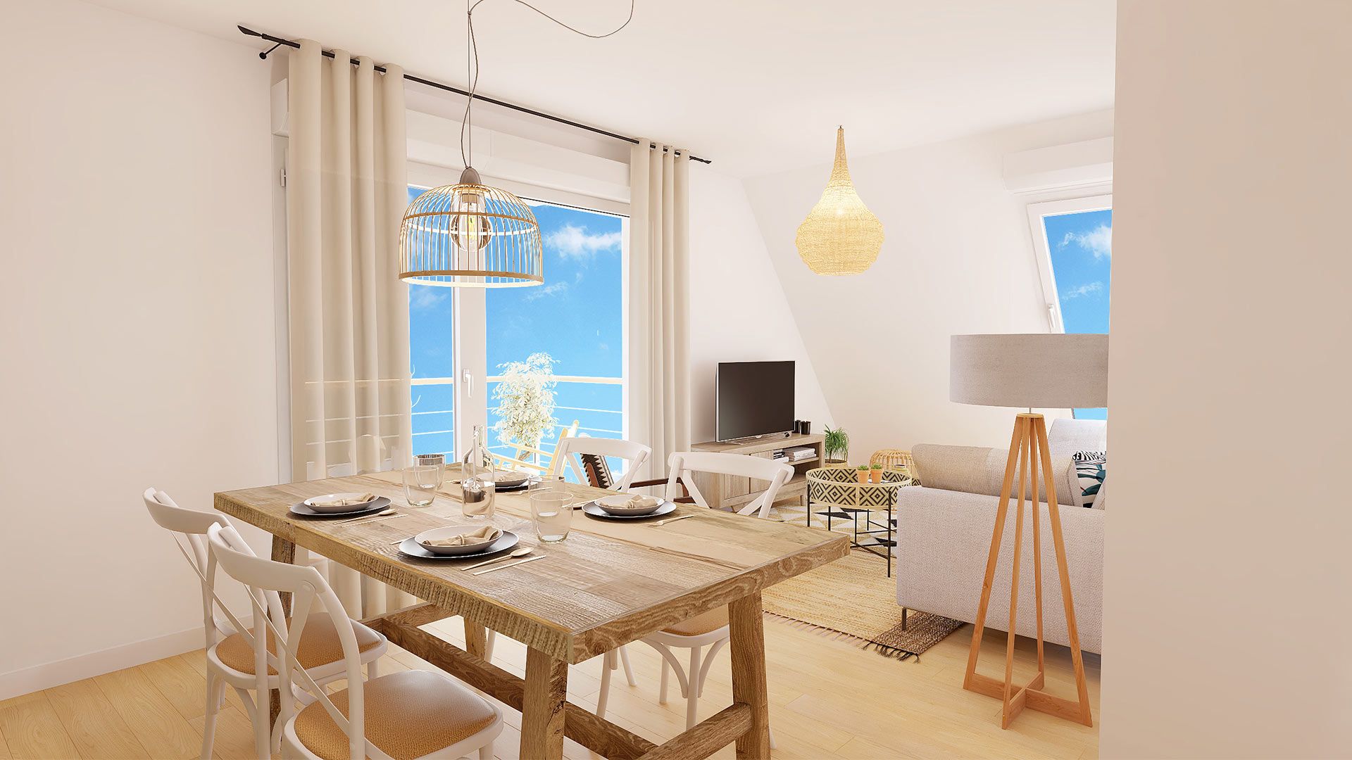 DEMATHIEU BARD IMMOBILIER - L'Écrin des Jardiniers - Appartements neufs & maisons individuelles neuves à Nancy - Vue intérieure logement type T4